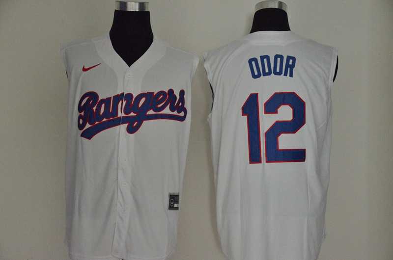 Rangers 12 Rougned Odor White Nike Cool Base Sleeveless Jerseys,We sell and wholesale Rangers 12 Rougned Odor White Nike Cool Base Sleeveless Jerseys on line form chian!